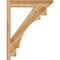 Ekena Millwork Merced Slat Rough Sawn Outlooker, Western Red Cedar, 6"W x 28"D x 36"H OUT06X28X36MRC06RWR - alternate 4